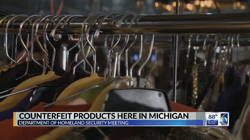 WLNS.com News 6: How to Avoid Counterfeit Goods in Michigan