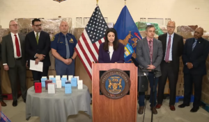 A-CAPP Center Speaks at the Michigan Attorney General Dana Nessel and Michigan State Police Press Conference